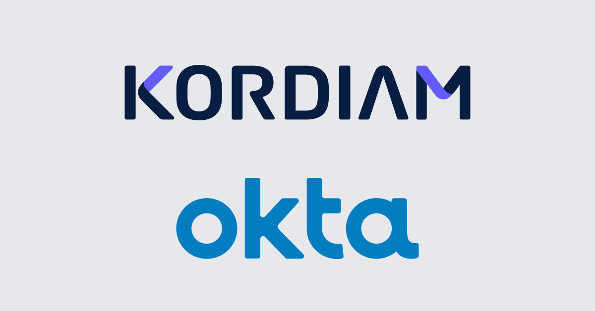 Kordiam ist jetzt mit Okta integriert