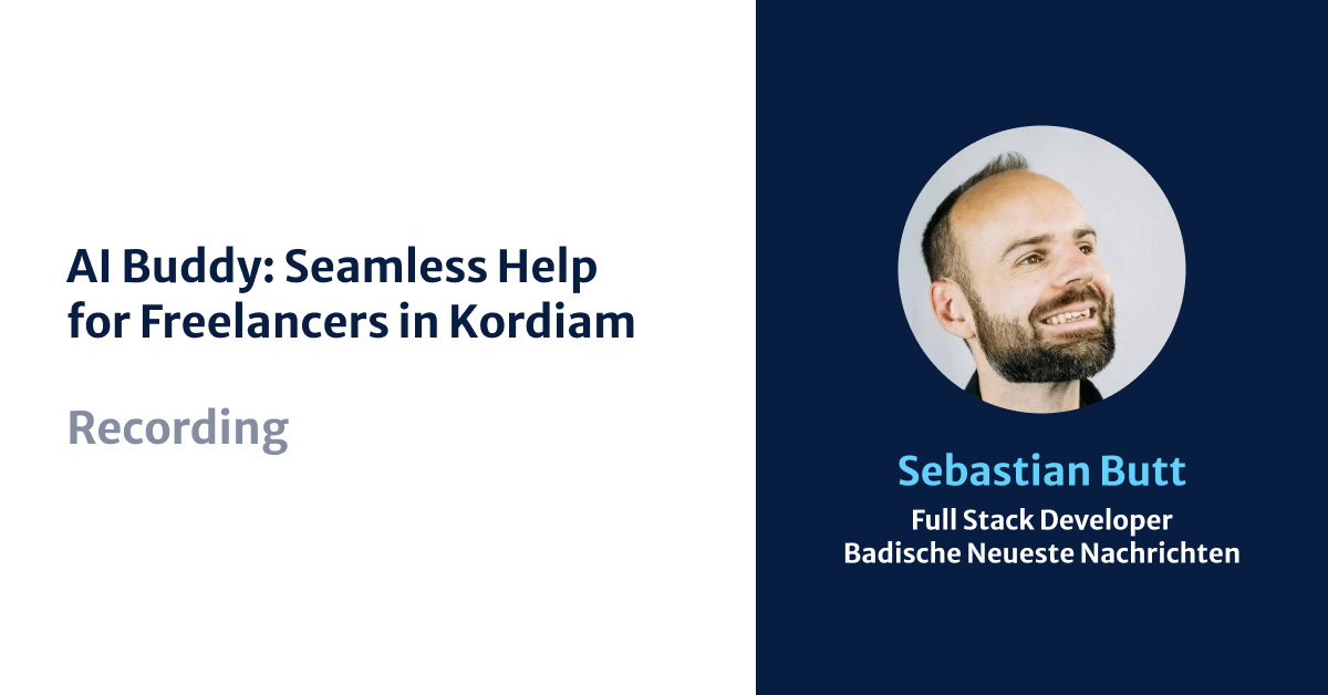 AI Buddy: Seamless Help for Freelancers in Kordiam