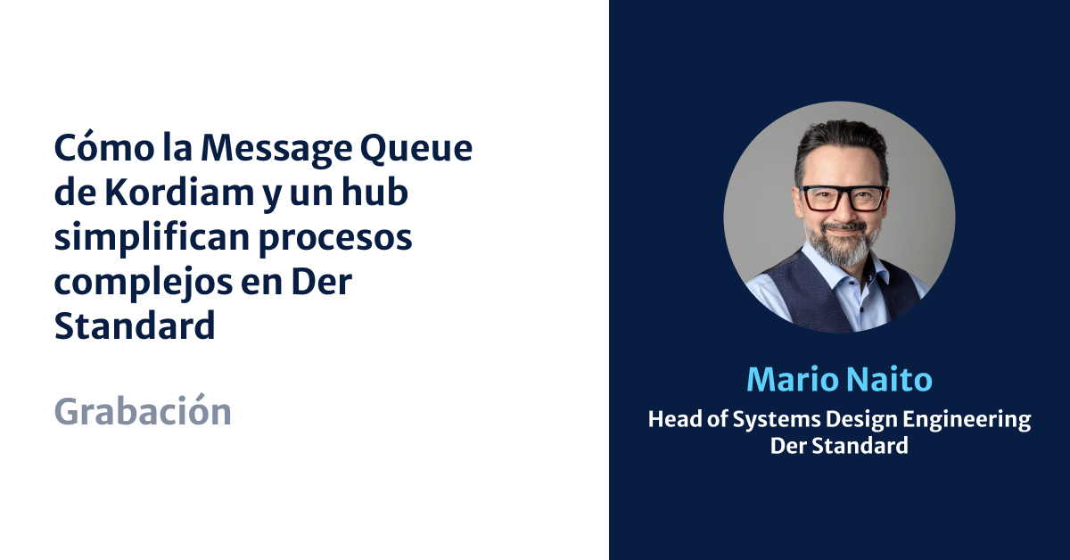 Cómo la Message Queue de Kordiam y un hub simplifican procesos complejos en Der Standard