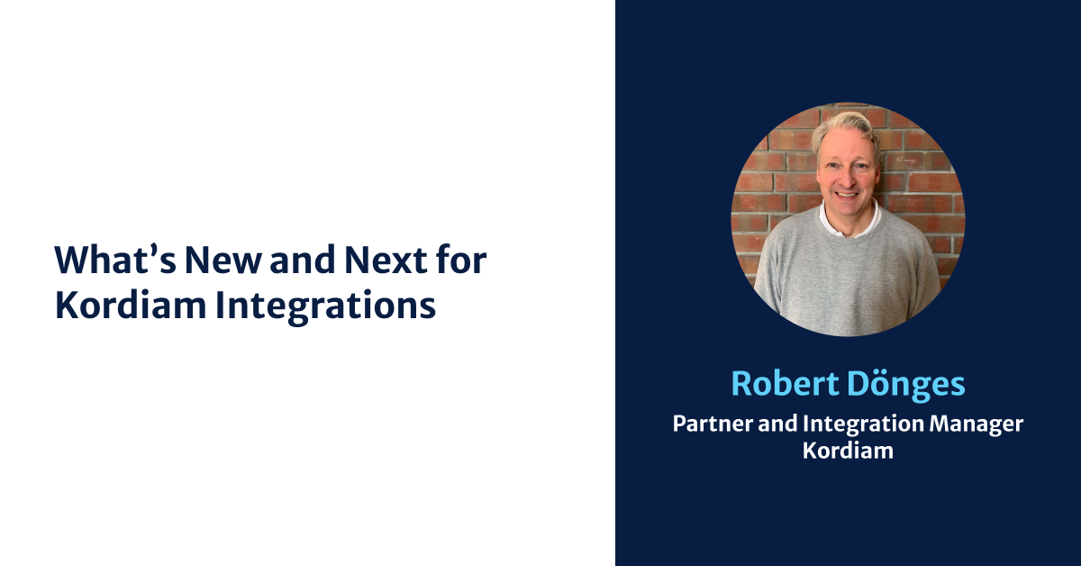 What’s New and Next for Kordiam Integrations