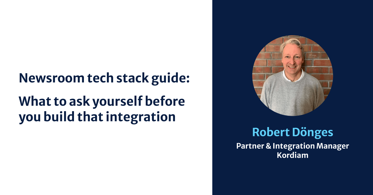Robert Dönges Integrations Blog Header Image