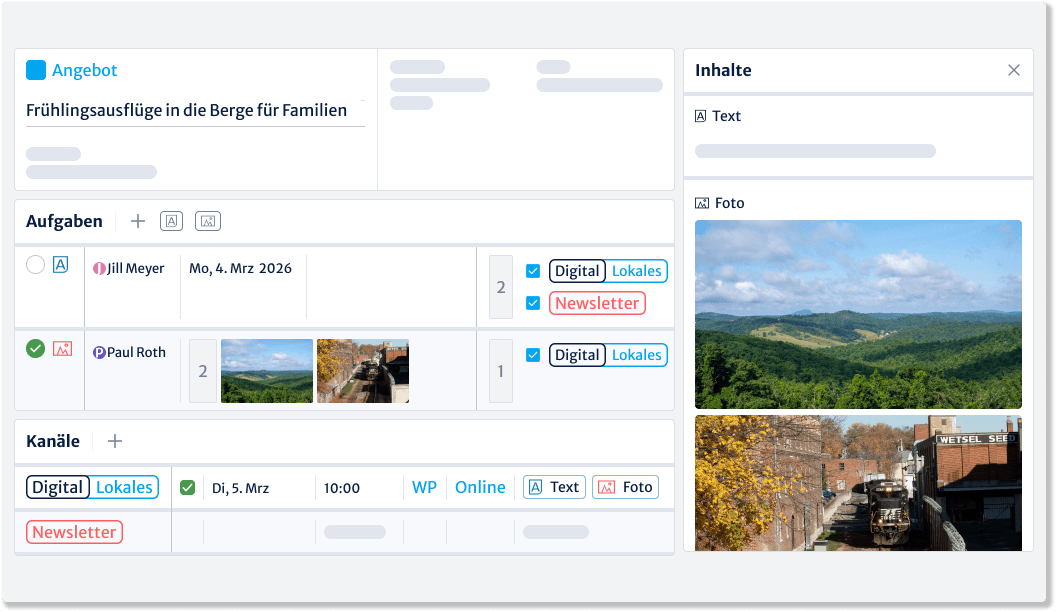 Kordiams neue Themenkarte für mehr Übersichtlichkeit in Redaktionen