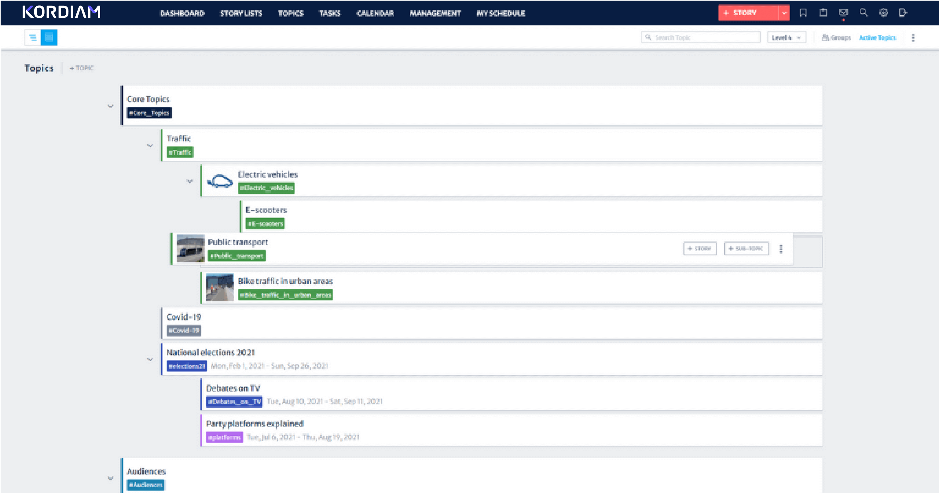 Topics Page Retooled for Precise Content Strategy