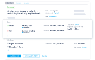 Balancing Complexity and Simplicity in Editorial Workflows